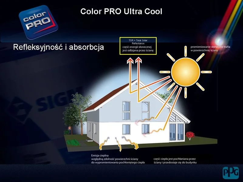 Poprawa termoizolacji budynków - systemy ociepleń z kolorantami Ultra Cool zdjęcie