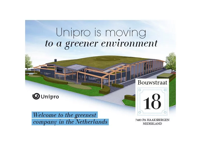 Spółka z grupy UZIN - Unipro - przeprowadza się do najbardziej ekologicznej siedziby w Holandii zdjęcie