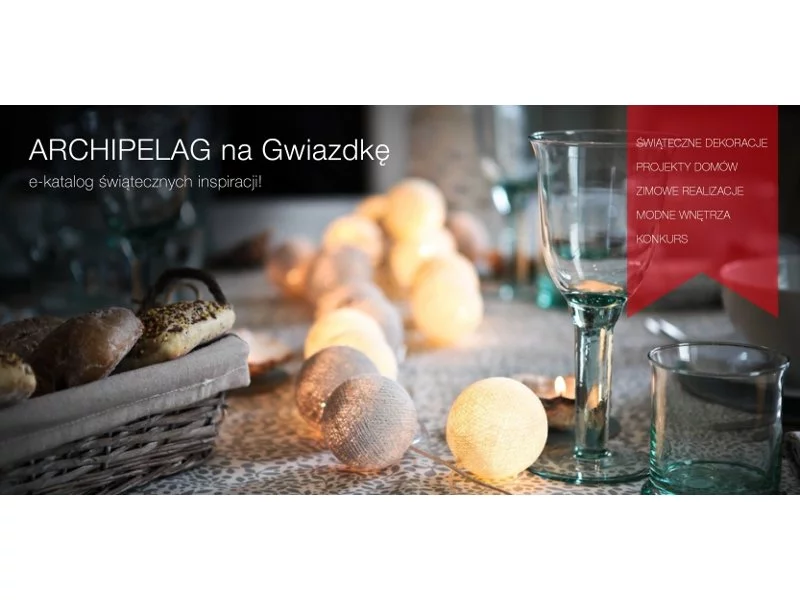 Świąteczny e-katalog "ARCHIPELAG na Gwiazdkę" jest już dostępny! Atrakcyjny konkurs w środku! zdjęcie