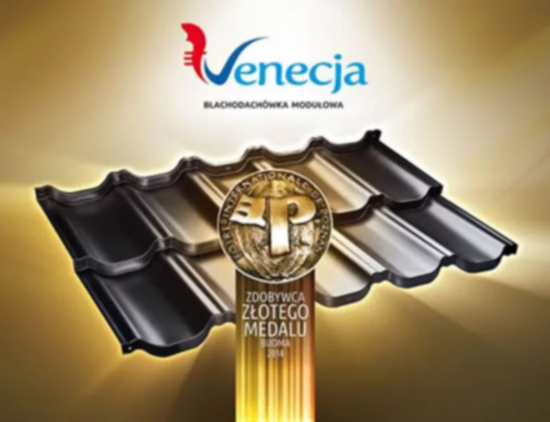 Złoty Medal dla blachodachówki modułowej Venecja - zdjęcie