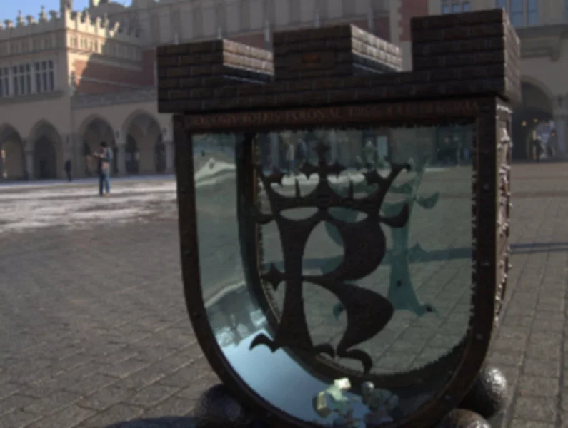 Krakowska skarbonka z antywłamaniowym szkłem marki Pilkington - zdjęcie