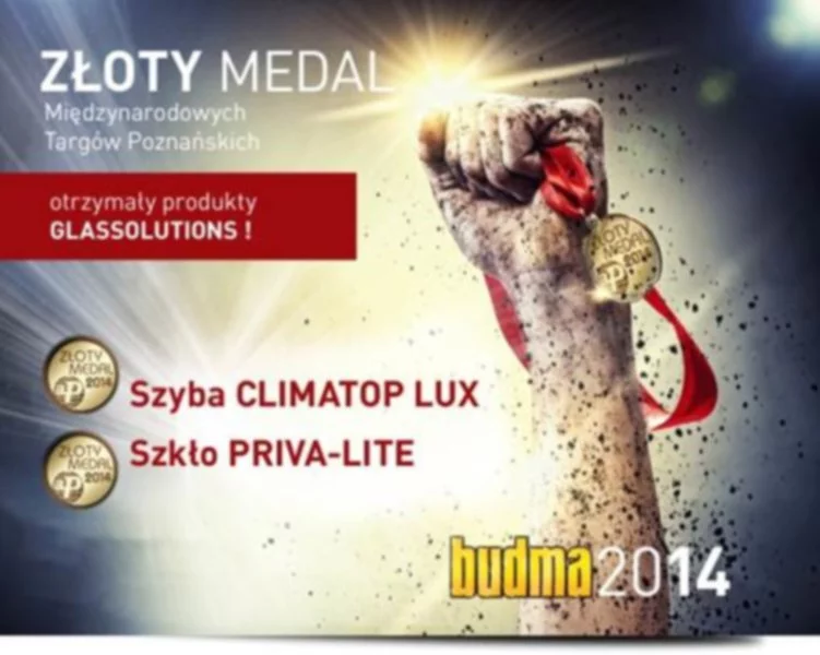 Złoty Medal Międzynarodowych Targów Poznańskich dla produktów GLASSOLUTIONS Polska - zdjęcie