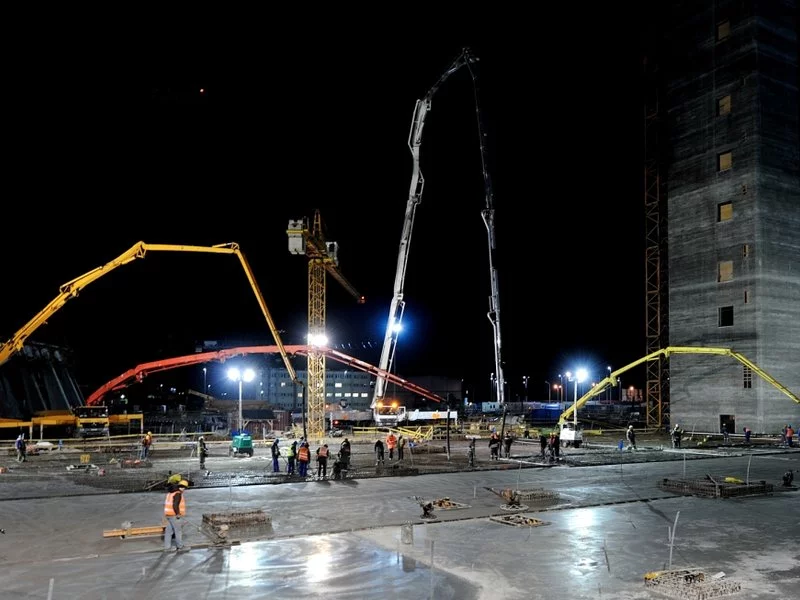 Budujemy lepsze miasta: Lafarge zakończył jedno z największych betonowań w kraju - zdjęcie