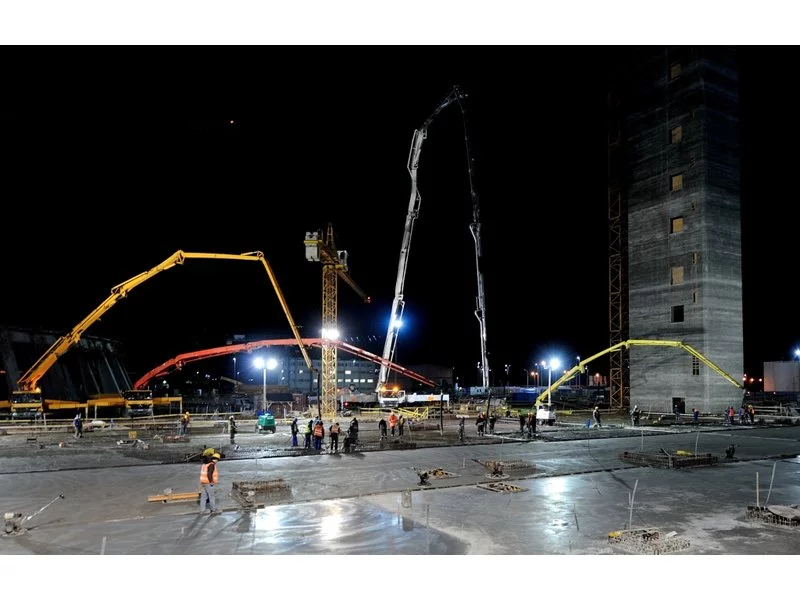 Budujemy lepsze miasta: Lafarge zakończył jedno z największych betonowań w kraju zdjęcie