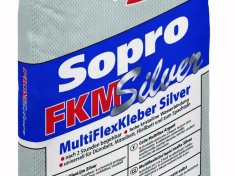 Multifunkcyjna i wydajna: nowa zaprawa klejowa Sopro FKM Silver - zdjęcie