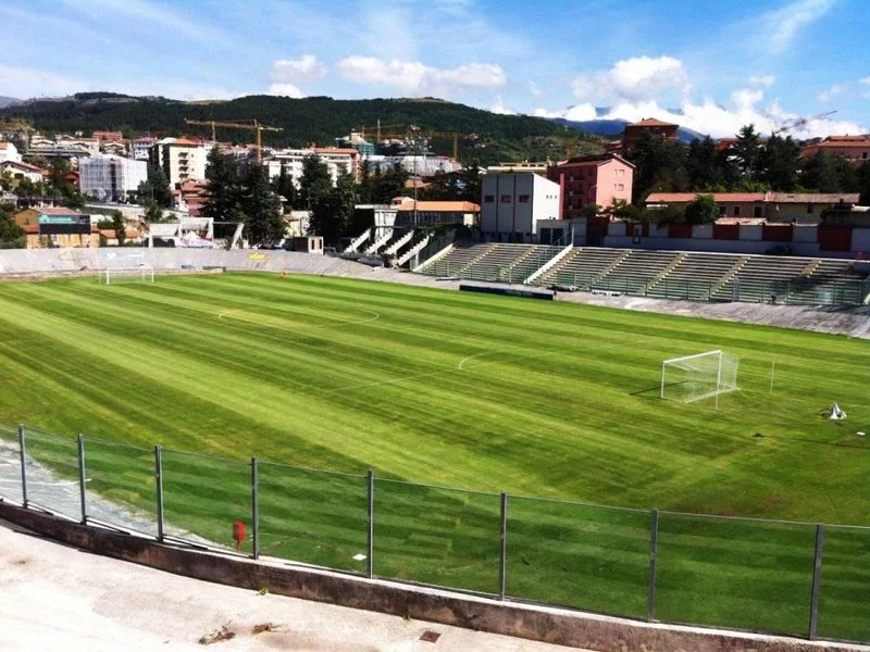 Stadion we włoskim L’Acquila ogrodzony przez Betafence - zdjęcie