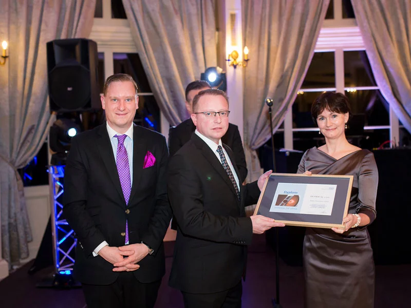 Wyróżnienie dla DK-PROF Sp. z o.o. w konkursie Mistrz Innowacji 2014 organizowanym przez firmę WINKHAUS - zdjęcie