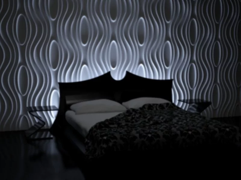 Kształty snów - wyjątkowe dekoracje w sypialni - zdjęcie