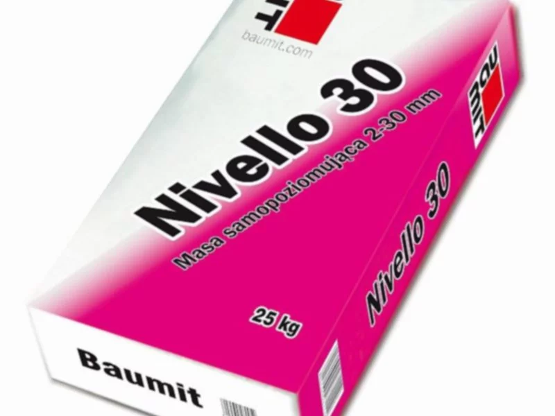 Baumit Nivello 30 – doskonałe uzupełnienie kompleksowych rozwiązań Baumit  na podłogi w kuchni i łazience - zdjęcie