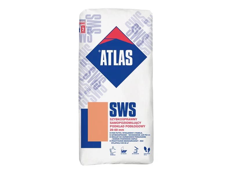 ATLAS SWS - samopoziomujące szybkosprawne rozwiązanie na ogrzewanie podłogowe zdjęcie