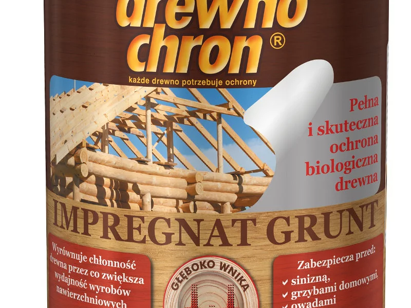 Impregnat Grunt – nowość marki Drewnochron - zdjęcie