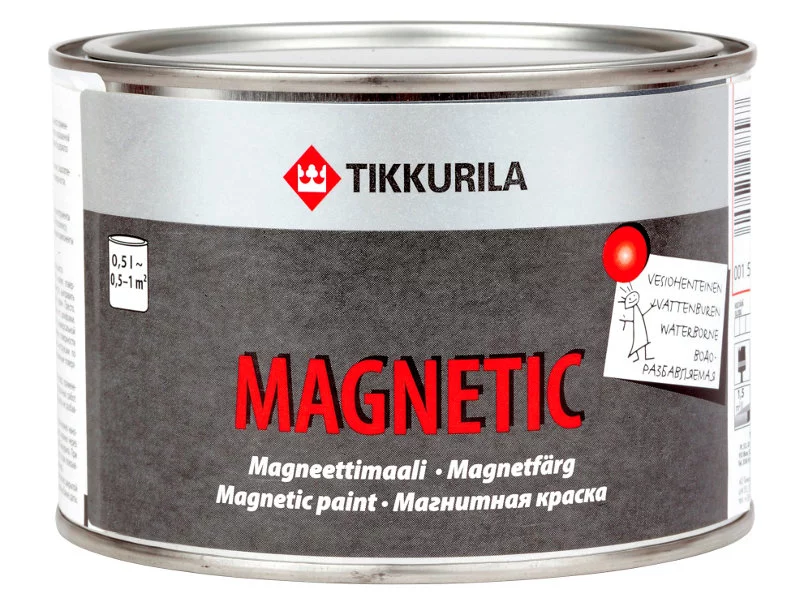 Design i funkcjonalność w jednym. Farba tablicowa i magnetyczna marki Tikkurila - zdjęcie