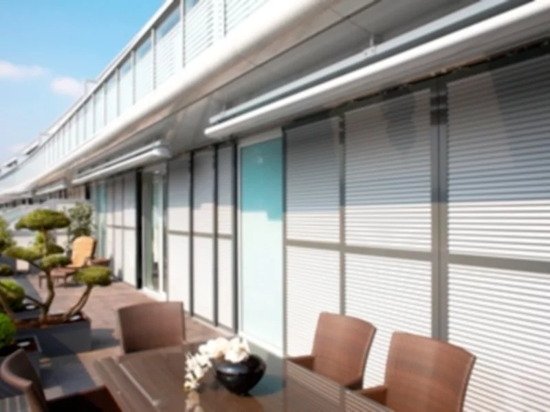 Stylowa ochrona przeciwsłoneczna – okiennice przesuwne Schüco ALB - zdjęcie