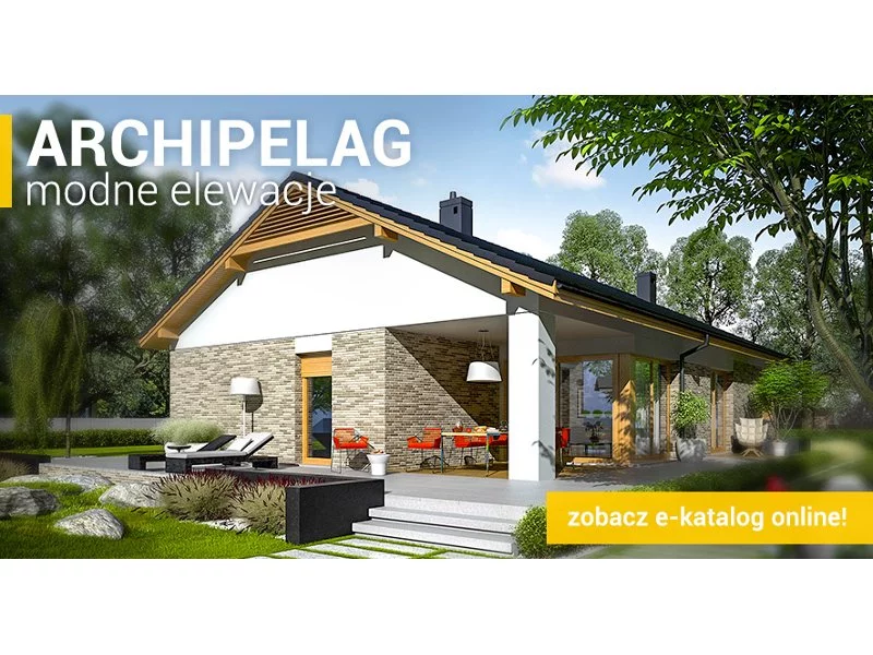 Najlepsze projekty domów w klinkierze w nowym e-katalogu &#8222;ARCHIPELAG modne elewacje&#8221;! zdjęcie