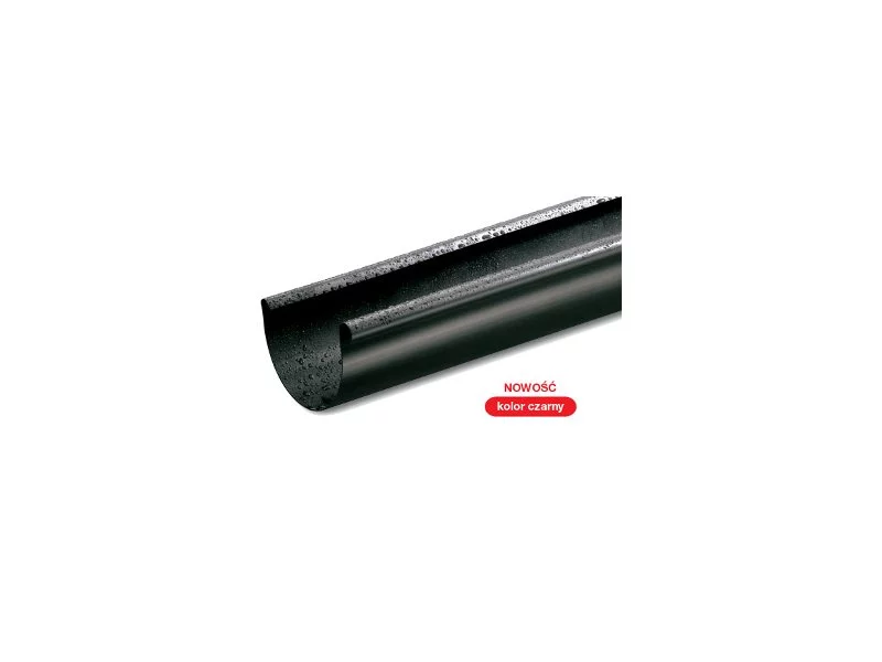 Czarny PVC - nowość w ofercie tworzywowych systemów rynnowych GAMRAT SA zdjęcie