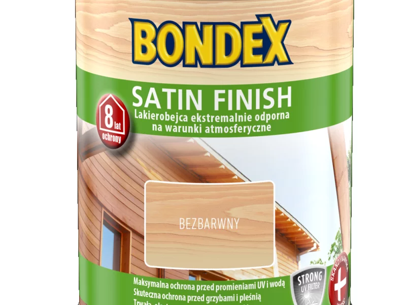 Lakierobejca Satin Finish marki Bondex w 2 nowych kolorach - zdjęcie