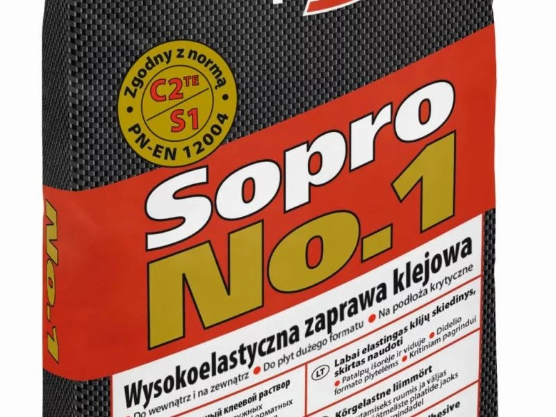 Zaprawa klejowa Sopro No.1 – ponadczasowa ikona jakości - zdjęcie