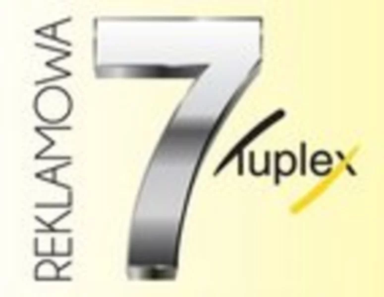 REKLAMOWA 7 TUPLEX - MAJ - FOLIE - zdjęcie