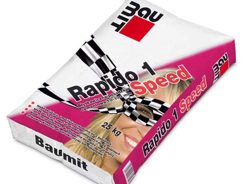 Baumit Rapido 1 Speed  – błyskawiczny podkład podłogowy - zdjęcie