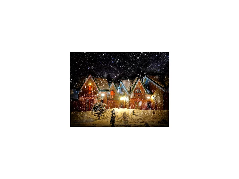 Dach w świątecznej odsłonie: Jak ozdobić dom lampkami? zdjęcie
