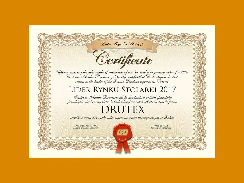 Drutex wzmacnia pozycję lidera rynku w Polsce! - zdjęcie