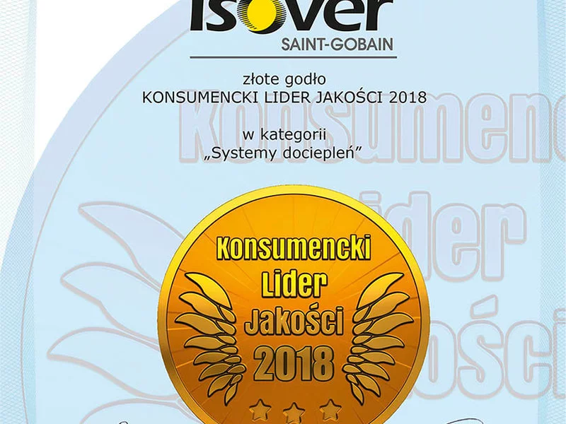 Złoty medal dla ISOVER! - zdjęcie