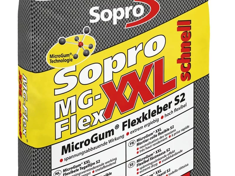Wymagania wielkiego formatu. Sopro prezentuje nowość produktową – zaprawę Sopro MG-Flex® XXL 679 - zdjęcie