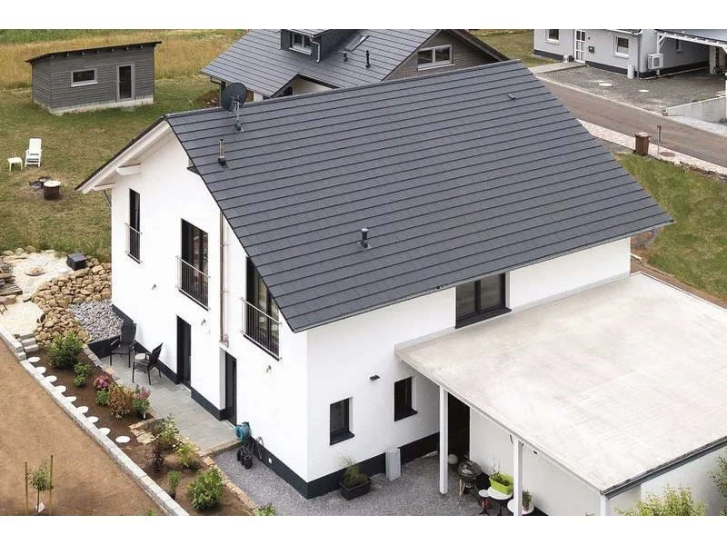 Dachówka cementowa KAPSTADT &#8211; synonim nowoczesnego minimalizmu zdjęcie