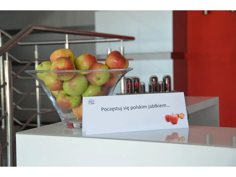 ANWIL wita polskimi jabłkami zdjęcie