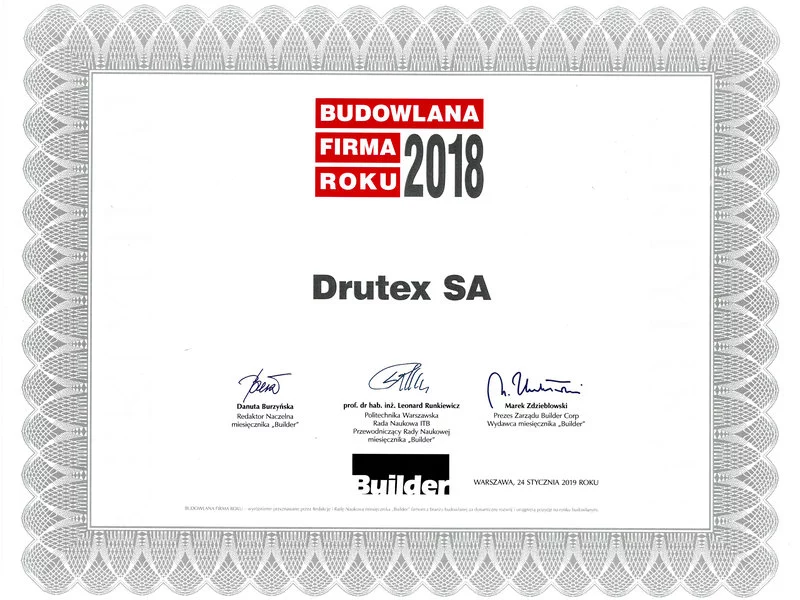 Kolejne wyróżnienia dla firmy Drutex - zdjęcie