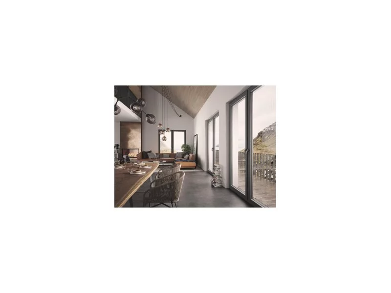 Okna do minimalistycznych wnętrz i domów zdjęcie