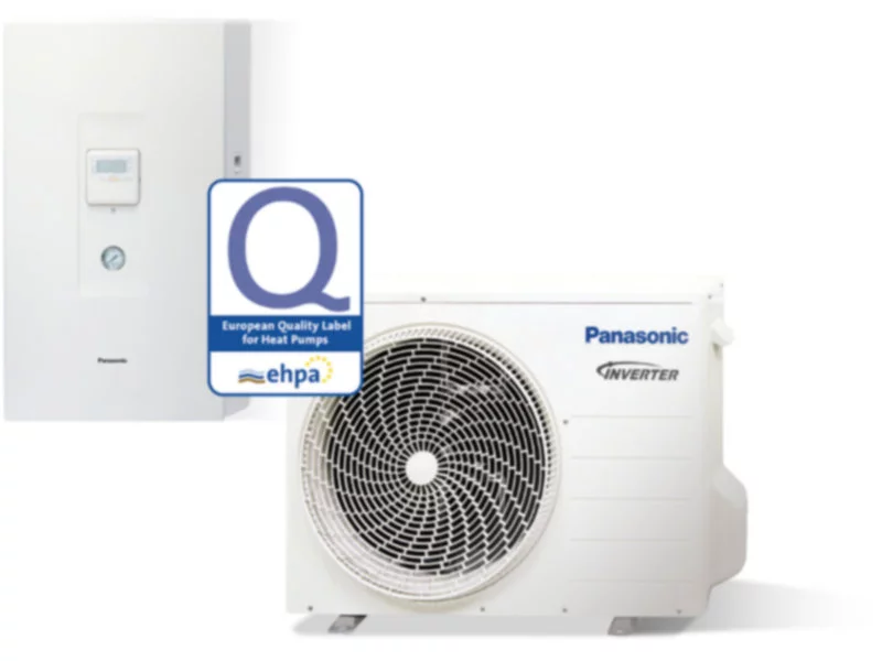 Pompy ciepła Panasonic Aquarea z etykietami energetycznymi EHPA - zdjęcie