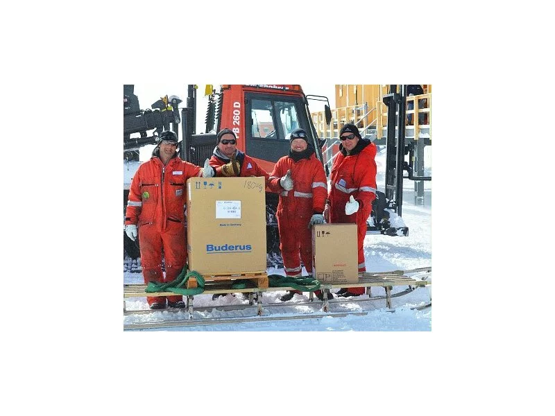 Buderus dostarcza kotły grzewcze na Antarktydę zdjęcie