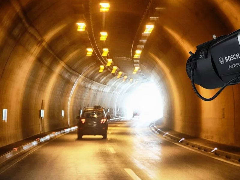 Optymalizacja opartego na technologii wideo systemu wykrywania pożaru AVIOTEC firmy Bosch pod kątem działania w tunelach - zdjęcie