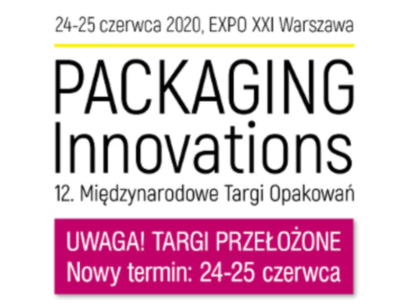 Międzynarodowe Targi Opakowań Packaging Innovations przełożone na czerwiec - zdjęcie