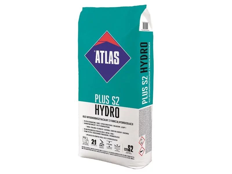 ATLAS PLUS S2 HYDRO, czyli wysokiej jakości klej z funkcją hydroizolacji zdjęcie