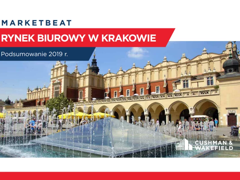 Rynek biurowy w Krakowie - podsumowanie 2019 r. - zdjęcie