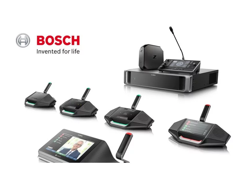 Bazujący na rozwiązaniach IP system konferencyjny DICENTIS firmy Bosch zdjęcie