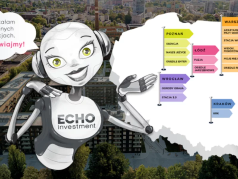 Aurelia, chatbot Echo Investment, wprowadza się na kolejne inwestycje - zdjęcie