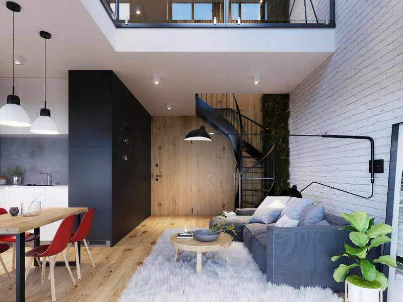 Apartamenty dwupoziomowe bez skosów – nowy trend w polskim budownictwie - zdjęcie