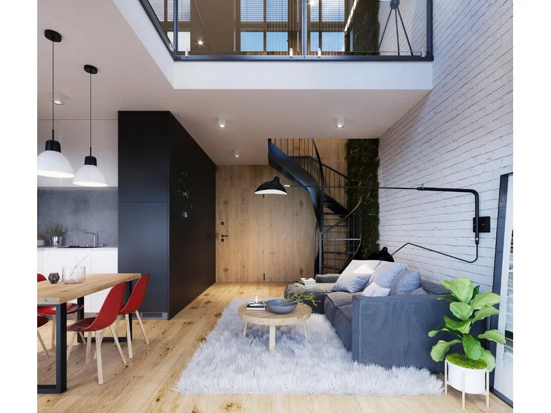 Apartamenty dwupoziomowe bez skosów – nowy trend w polskim budownictwie zdjęcie