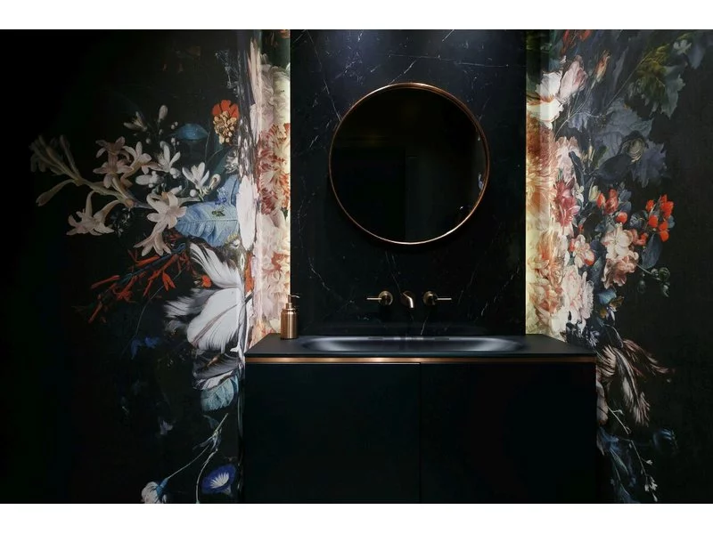 Tapeta w łazience – świetne pomysły od MIKOŁAJSKAstudio zdjęcie