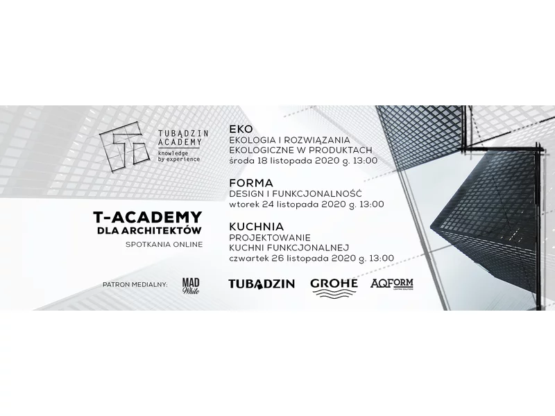 Tubądzin Academy for Architects - ekologia, nowe technologie, design zdjęcie