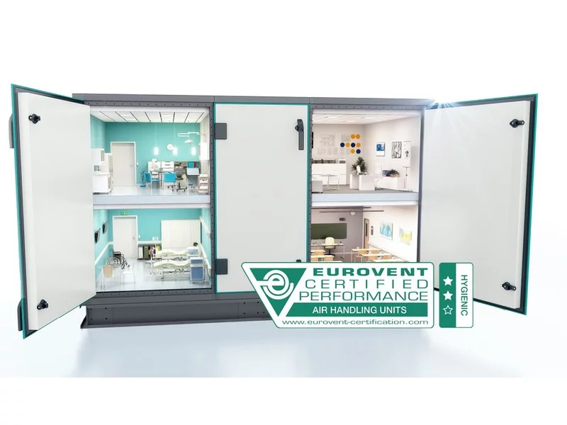 Systemair jest pierwszym na świecie producentem oferującym certyfikat EUROVENT dla higienicznych central wentylacyjnych Geniox zdjęcie