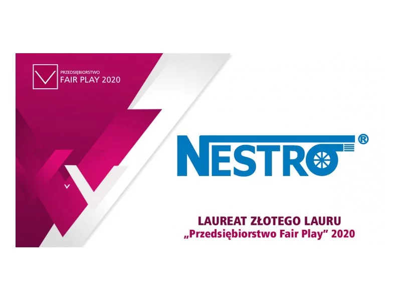 Nagroda FAIRPLAY 2020 na Gali (online) w Warszawie dla NESTRO zdjęcie