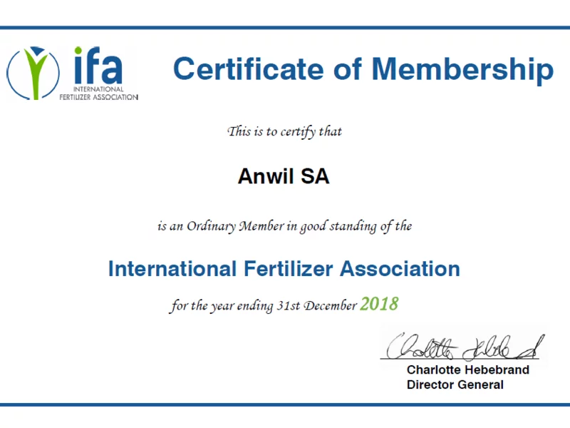 ANWIL członkiem IFA - zdjęcie