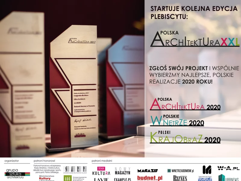 Startuje Plebiscyt Polska Architektura XXL 2020 - czekamy na zgłoszenia realizacji - zdjęcie