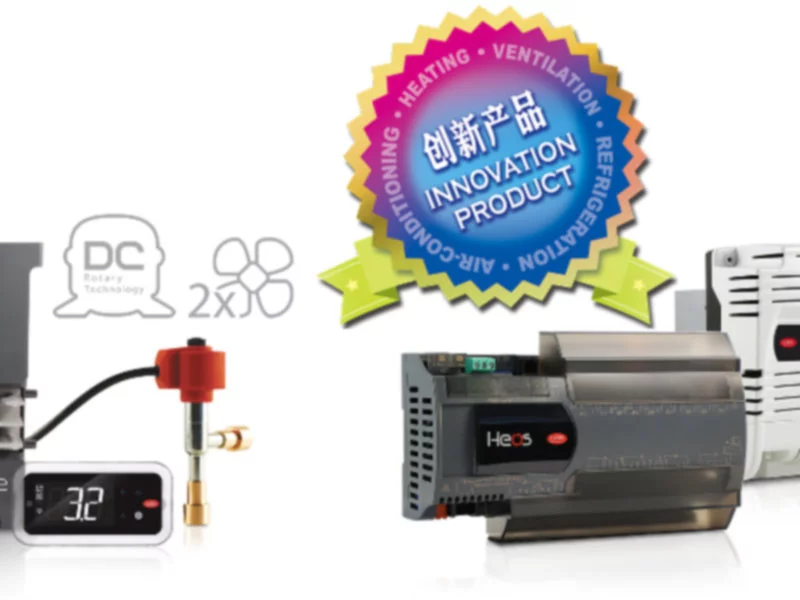 CAREL: Dwa rozwiązania nagrodzone podczas China Refrigeration 2021 Innovation Awards - zdjęcie