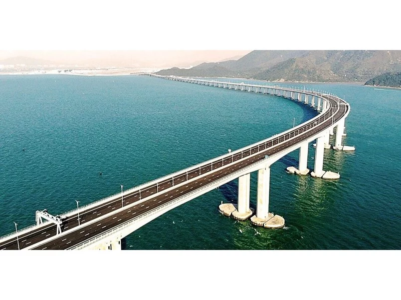 Najdłuższy most morski na świecie zdjęcie