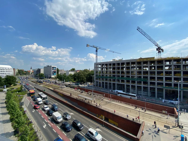 Zakończył się kolejny etap budowy Bramy Oławskiej we Wrocławiu - zdjęcie